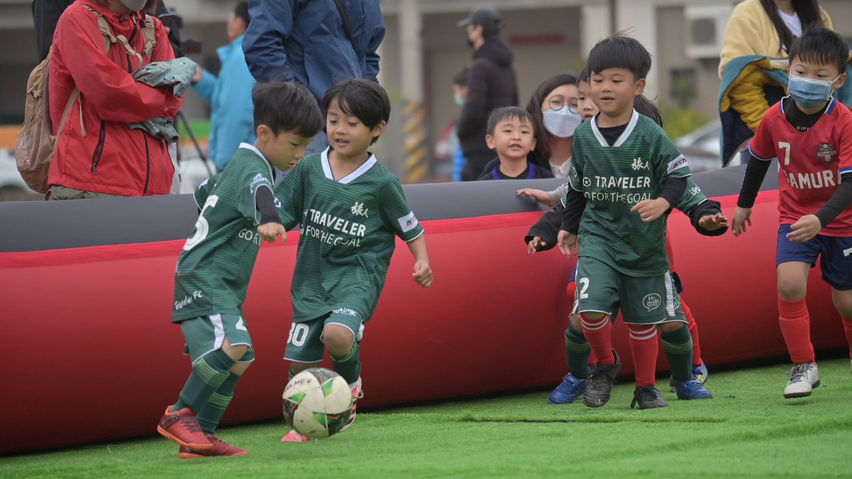 中市賀歲盃幼兒足球賽開踢 吸引逾2000名幼童展活力