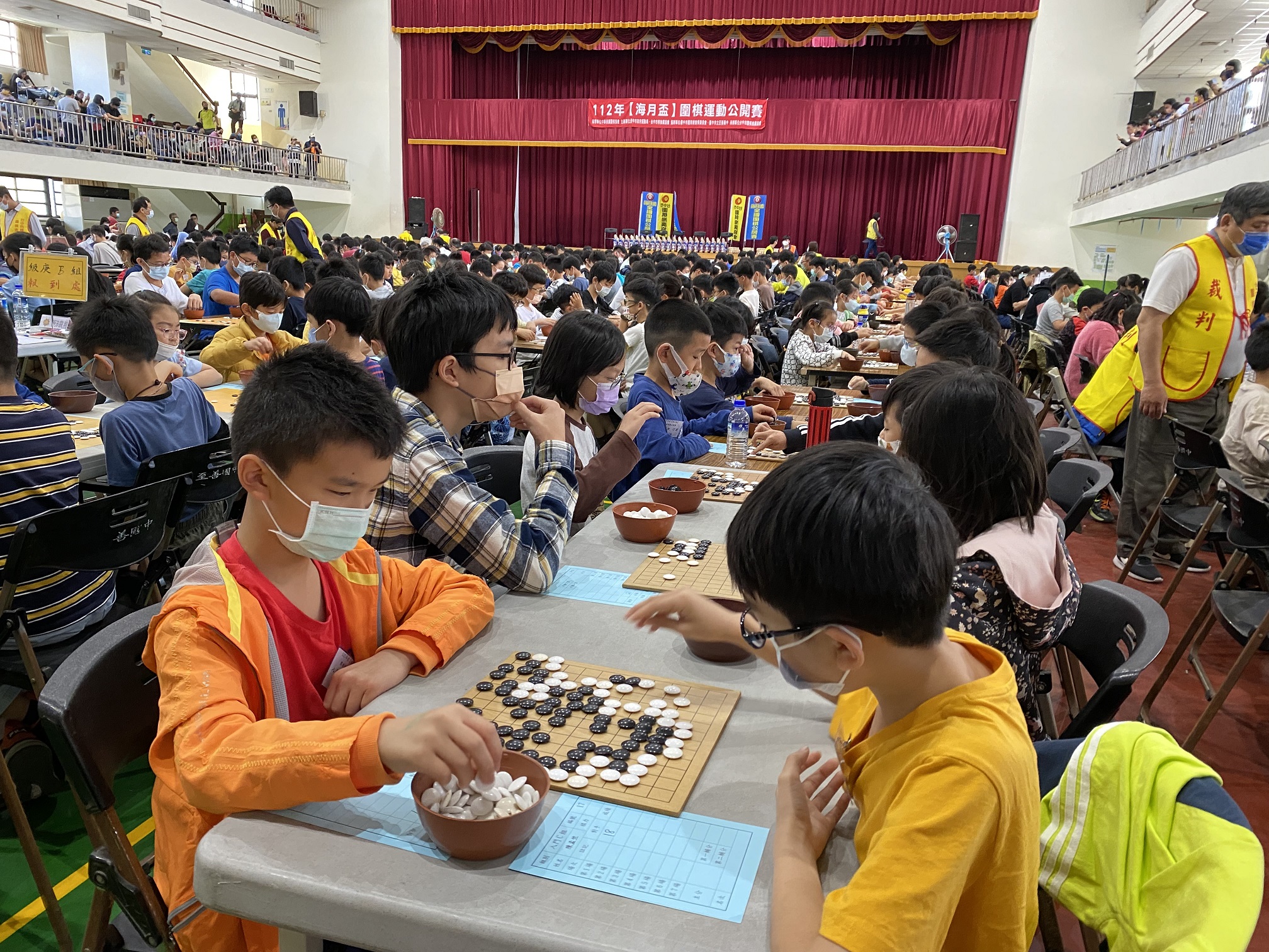 近700位圍棋好手台中交鋒 海月盃公開賽熱鬧登場