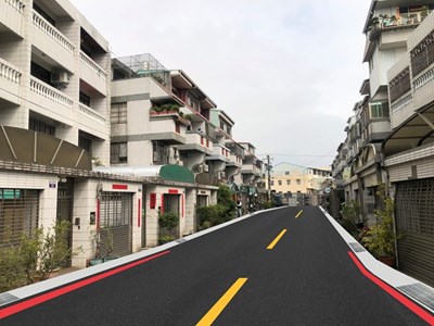 完工通車後,可提供居民出入安全及便利的道路