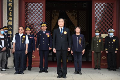 副市長黃國榮出席台中市各界112年遙祭黃陵春祭國殤典禮