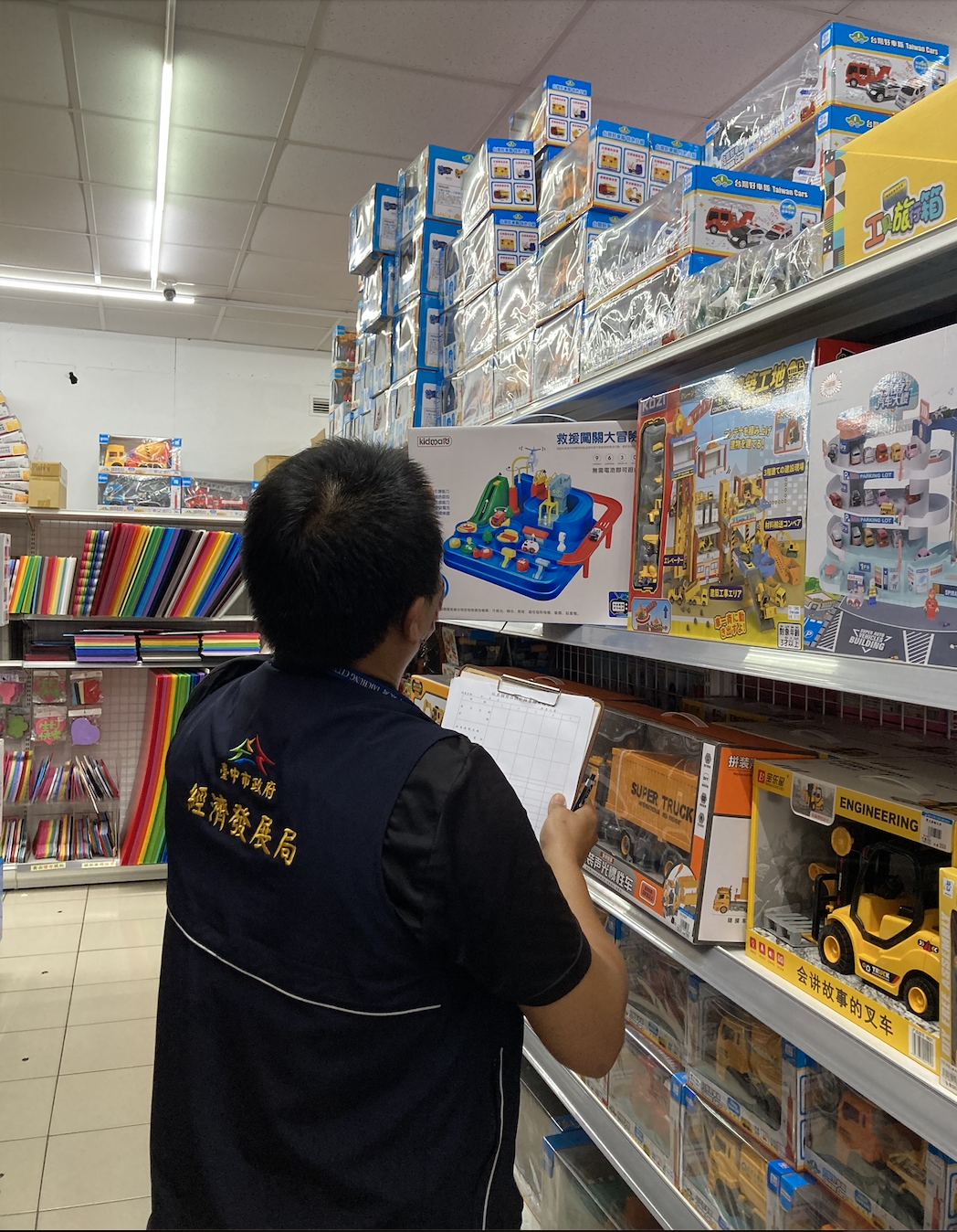 中市府抽查玩具_5件不合格商品限期改善
