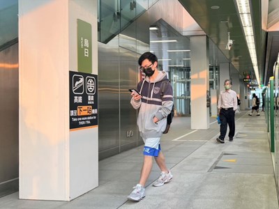 中捷公司提醒旅客捷運烏日站無法轉乘雙驖。