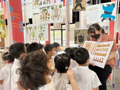 興安圖書館展出波蘭12位插畫家原文繪本,歡迎民眾一起來欣賞