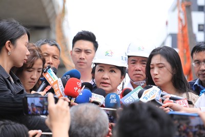民間建案施工疏失砸中捷運-盧市長-救人優先