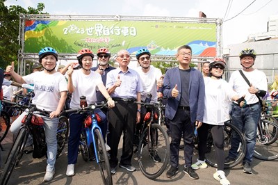 台中自行車嘉年華今東勢登場 王副市長與近千位民眾共享騎乘樂趣
