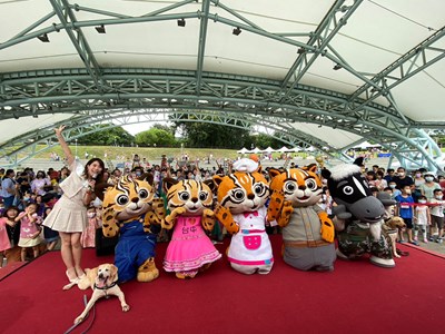 2023暑假最終場! 石虎家族見面會搭檔YOYO家族 8月13日市政公園歡樂登場