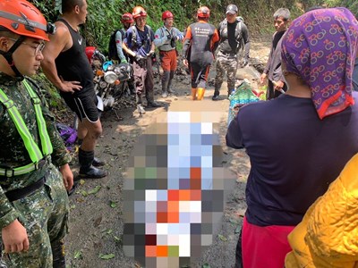 台中市特搜大隊馳援南投 尋獲林姓失聯者大體