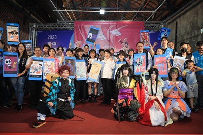 顛覆傳統!2023台中國際動漫博覽會主打「條漫」 盧市長:打造台中成動漫基地