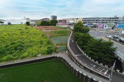 完工後模擬圖-原機車道