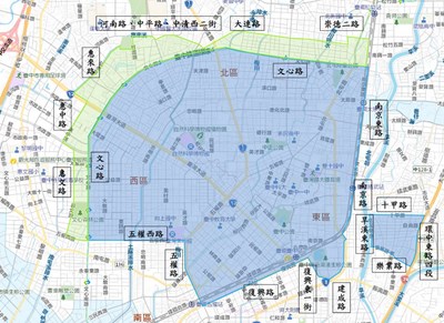 【停水降壓區域圖】台中市原8區