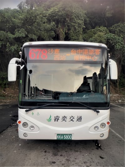 678路公車9月16日起上路,串聯沙鹿西站、學校、市場及旅客服務中心,強化海線運輸服務