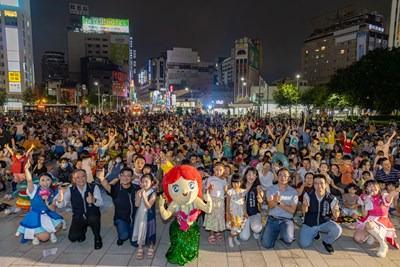 2023台中國際動畫影展9_23戶外放映於舊台中火車站前廣場舉辦