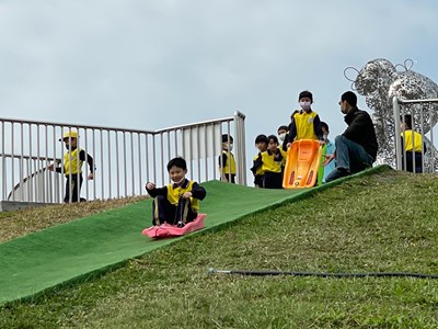 福田水資中心滑草道