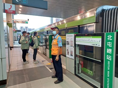 10月16日起,平日北屯總站列車均停靠2月台。